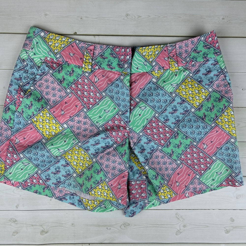 Vineyard Vines Women’s Nautical Patchwork Print F… - image 1